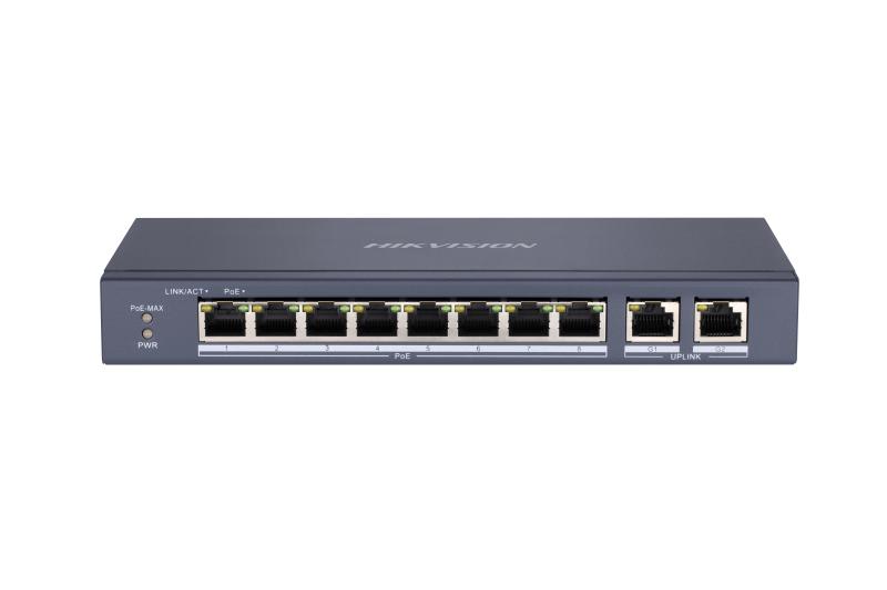 8+2 Port Fast Ethernet Unmanaged POE Switch