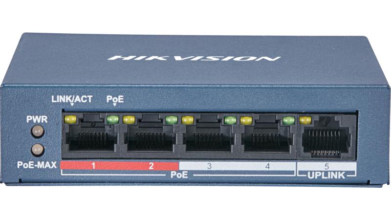 4+1 Port Fast Ethernet Unmanaged POE Switch